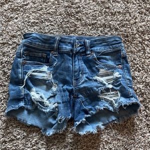 american eagle jean shorts